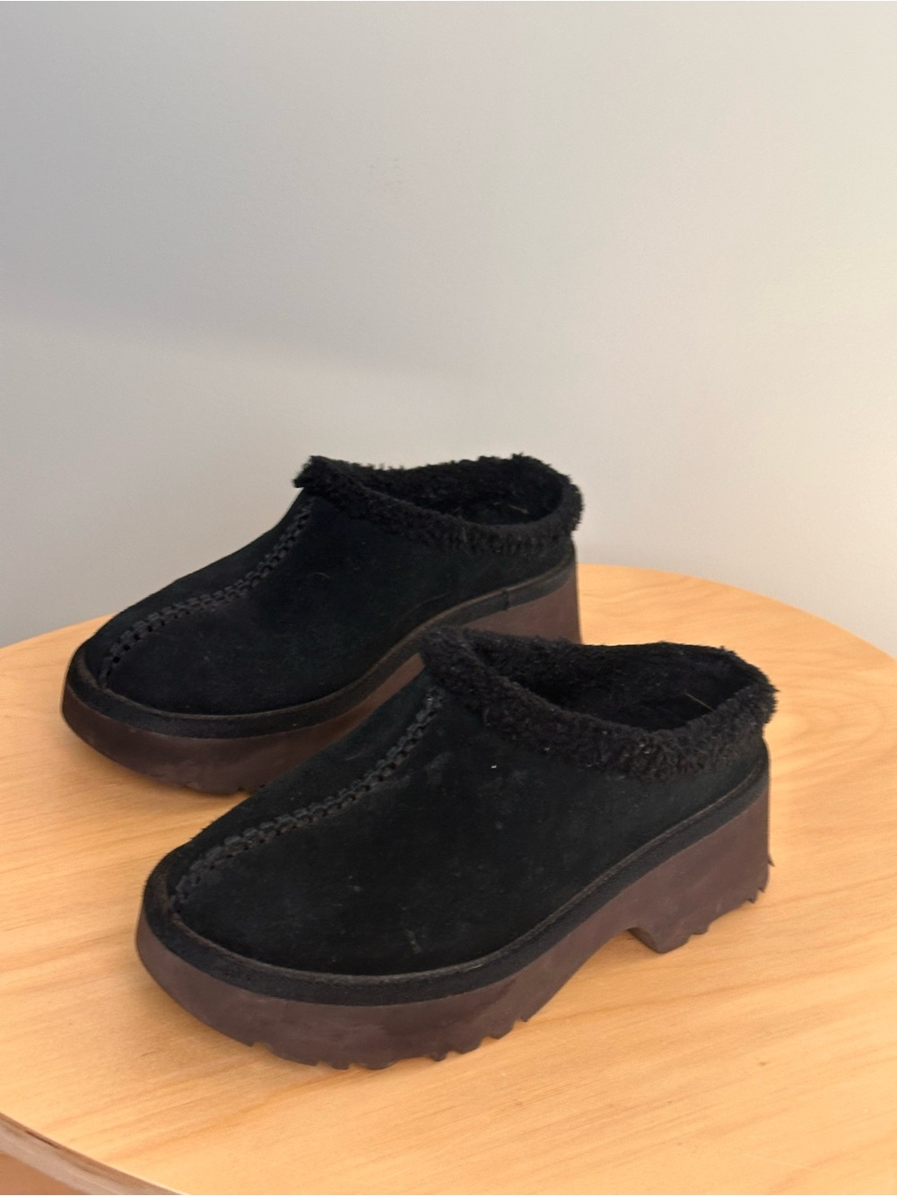UGG Platform Slip-On Shoes — Size 7